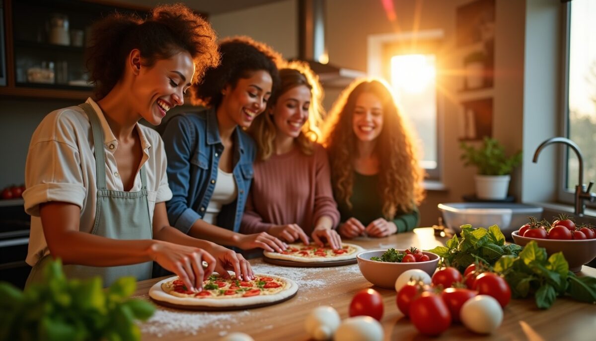 Atelier Pizza entre Amis : La Recette d’une Soirée 100% Conviviale et Gourmande
