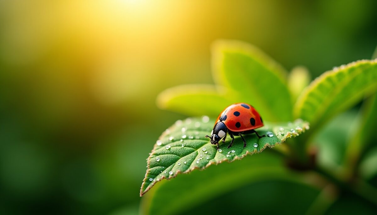 La coccinelle : symbole de chance, d'amour et de mystères à découvrir