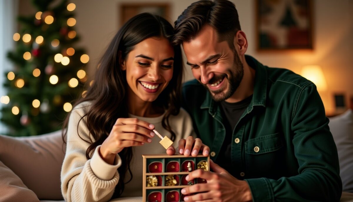 Calendriers de l’avent pour couples : idées originales pour une complicité festive et romantique